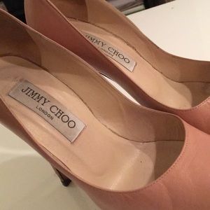 Jimmy choo 35 pink nude heels